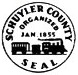 Official seal of Schuyler County