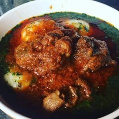 Tuo Zaafi and ayoyo soup