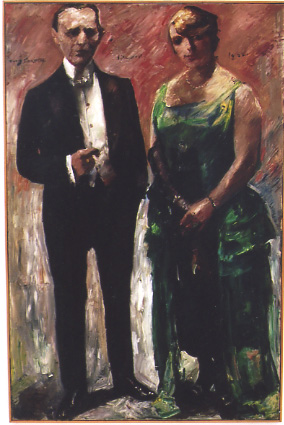 David and Lola Leder by Lovis Corinth