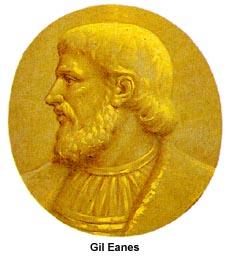 Medallion portrait of Gil Eanes