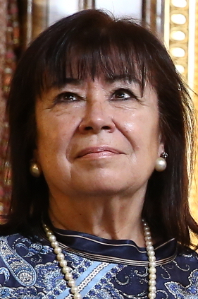 (Cristina Narbona) Recepción al Cuerpo Diplomático 2019 03 (cropped).jpg