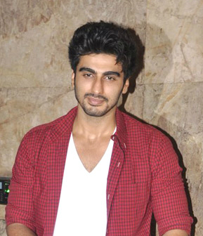 Arjun Kapoor at the screening of D-Day, 2013