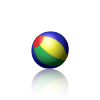 Animated PNG example bouncing beach ball