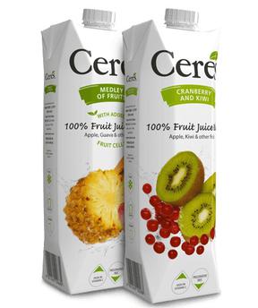 Ceres Fruit Juices Juice Cartons