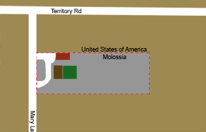 Location of Molossia