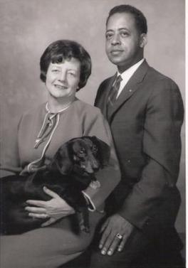 Barney Hill, Betty Hill and dog, Desley.jpg