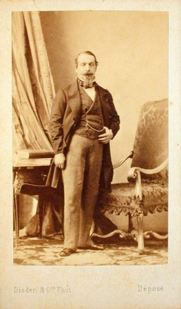 Napoleon III, CDV by Disderi, 1859-retouch