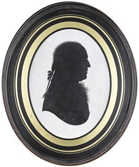 A silhouette of Peter Birt by John Field 1763.Jpeg