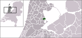 Location of Edam