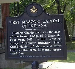 Charlestown Masonic Marker