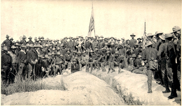 SanJuanHeightsUSArmyJuly1898VictorsKettleHill