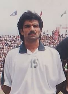 Haroon Yousaf during 1997 SAFF Gold Cup (cropped)