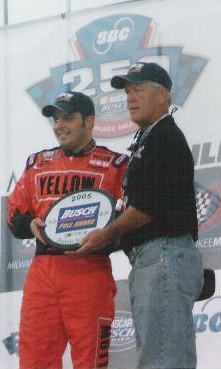 Sauter Milwaukee pole award 2005