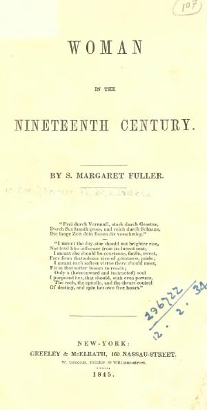 WomanInTheNineteenthCentury1845