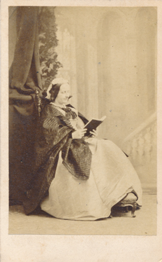 Carte de visite of the Duchess of Argyll