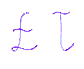 Łł-handwriting