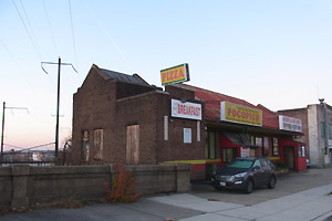 Edmonson Avenue station building, December 2017