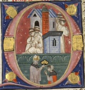 Français 9082, fol. 274v, Couronnement de Sibylle de Jérusalem