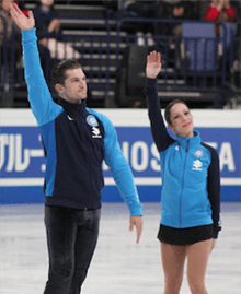 Nicole Della Monica and Matteo Guarise in 2017