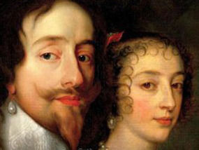 King Charles 1 and Queen Henrietta Maria