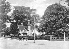 Southern entrance to Hillingdon House