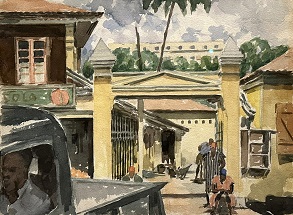 Lagos, Nigeria by Aaron Douglas