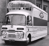 Vintage mobile cinema