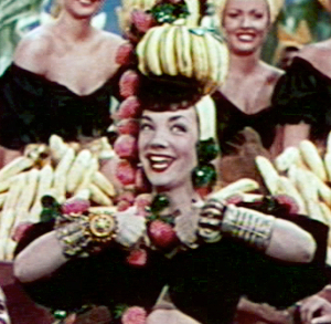 Carmen Miranda in The Gang's All Here trailer cropped