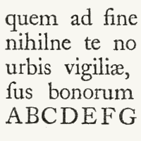 Caslon english roman thumb