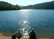 Trinity Lake scene