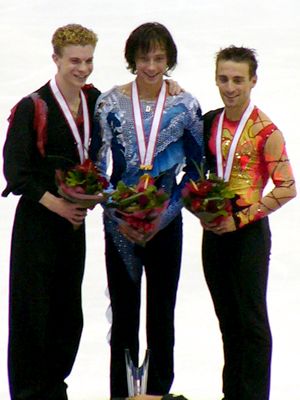 2004 NHK Trophy Men's Podium