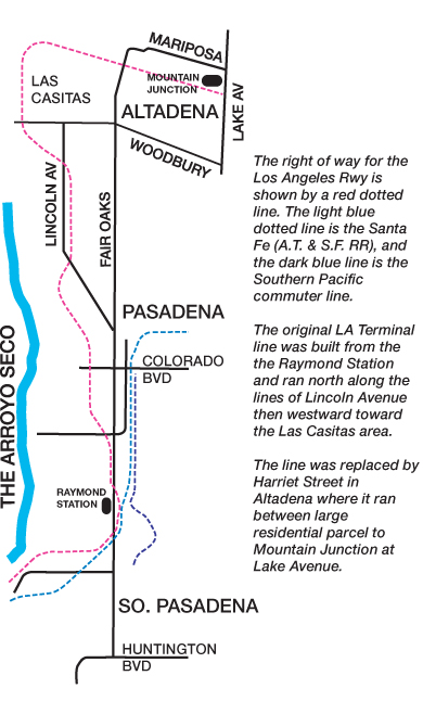 LA terminal Rwy map