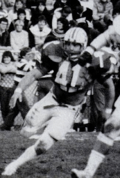 Brian Pillman playing football