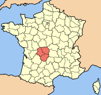 Limousin map