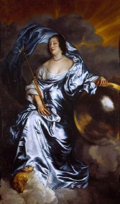 Portrait of Rachel de Massue, Countess of Southampton, by Anthony van Dyck, c.1638