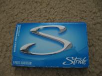 Stride gum package