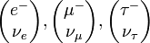 Lepton isodoublets