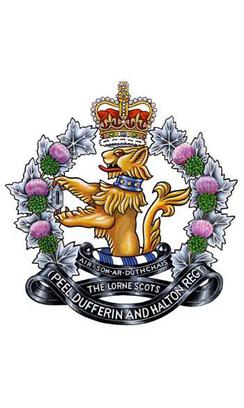 Lorne Scots hat badge