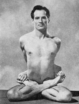 TheosBernard showing BaddhaPadmasana.jpg