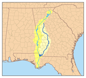 FlintRiver watershed