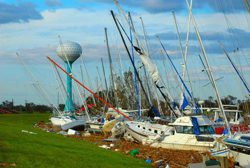 Pleasure Island Hurricane Ike