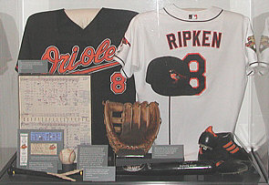 Cal Ripken exhibit at HOF