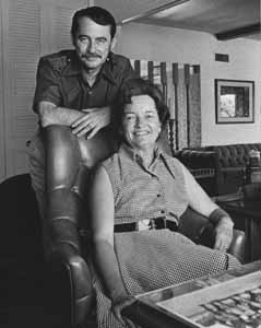 Glendon and Kathryn Swarthou at home in Scottsdale, Arizona