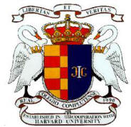 Escudo del Real Colegio Complutense en Harvard