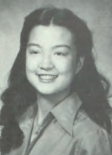 Ming-Na Wen yearbook photo (2)