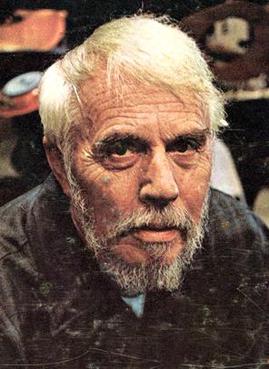 portrait of Harry Partch, circa 1969