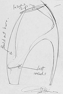 Sketch for the armadillo boot