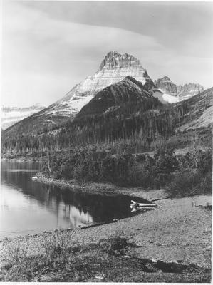 Glacier National Park Mt. Wilburn and Lake McDermott