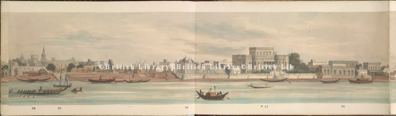 Panorama of Dacca 19th century 1