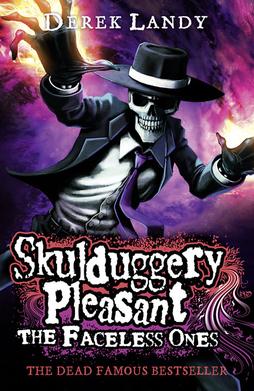 Skulduggery Pleasant The Faceless Ones book cover.jpg